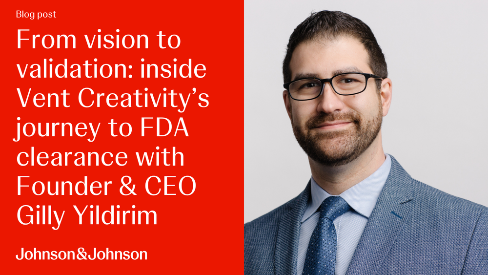 Vent CEO Interviewed by the Johnson and Johnson Innovation Center